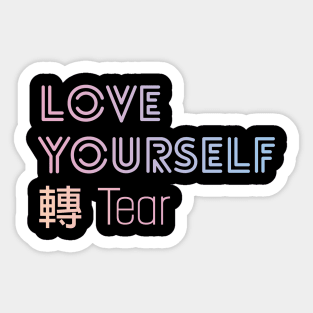 BTS (Bangtan Boys) LOVE YOURSELF 轉 'Tear' Sticker